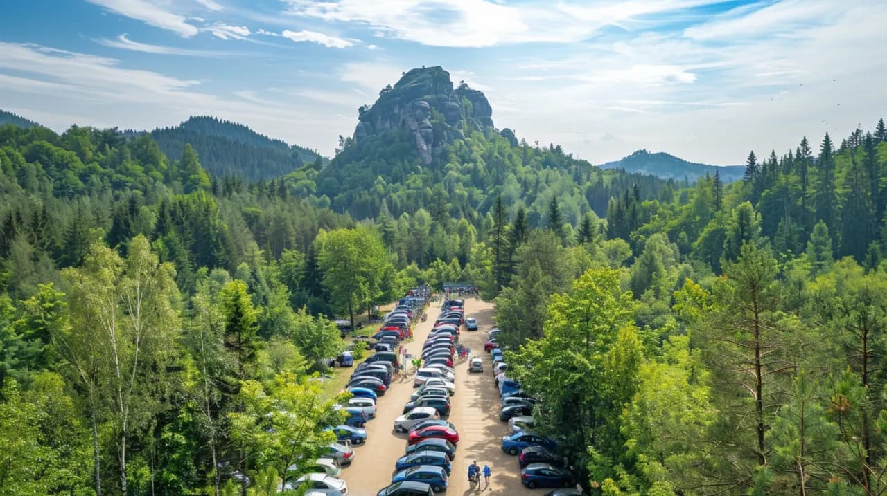 Szczeliniec parking: Jak uniknąć stresu przed wędrówką?