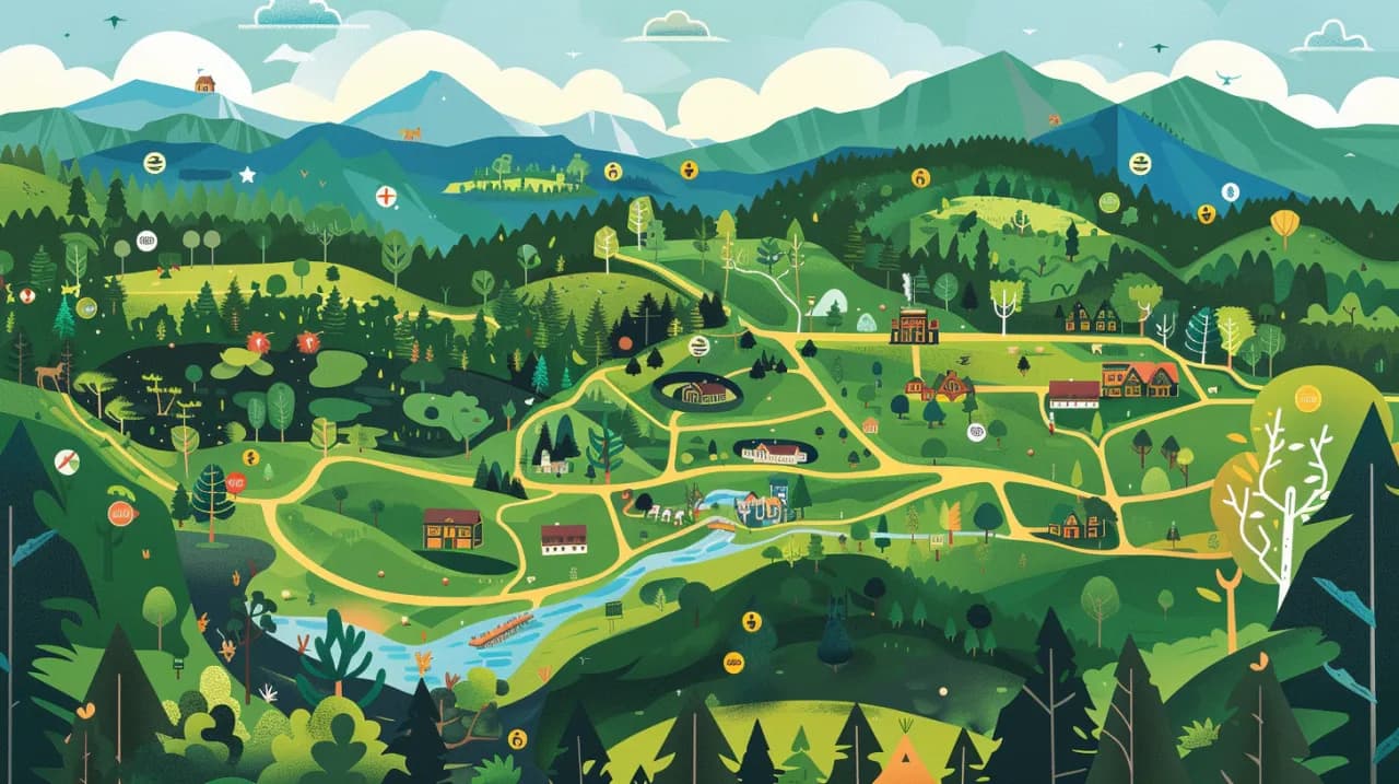 Bieszczady: Mapa aż 10 niesamowitych atrakcji na dziki urlop