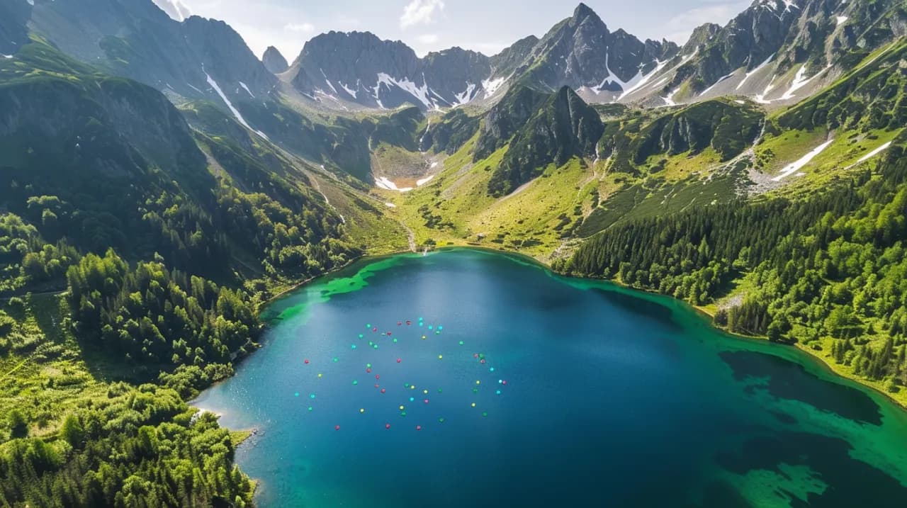 Jezioro w górach: 7 najbardziej malowniczych w Polsce! Mapa