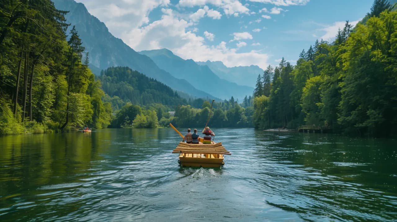 Spływ flisacki: Podróż po polskich rzekach, która zachwyca!