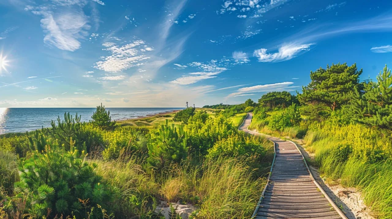 Sobieszewo: Wyspa skarbów nad Bałtykiem dla miłośników natury